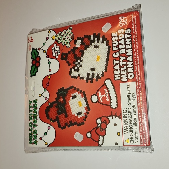 Brand New Hello Kitty and Friends Saniro Heat &Fuse Melty Beads Ornament Set - Picture 1 of 5